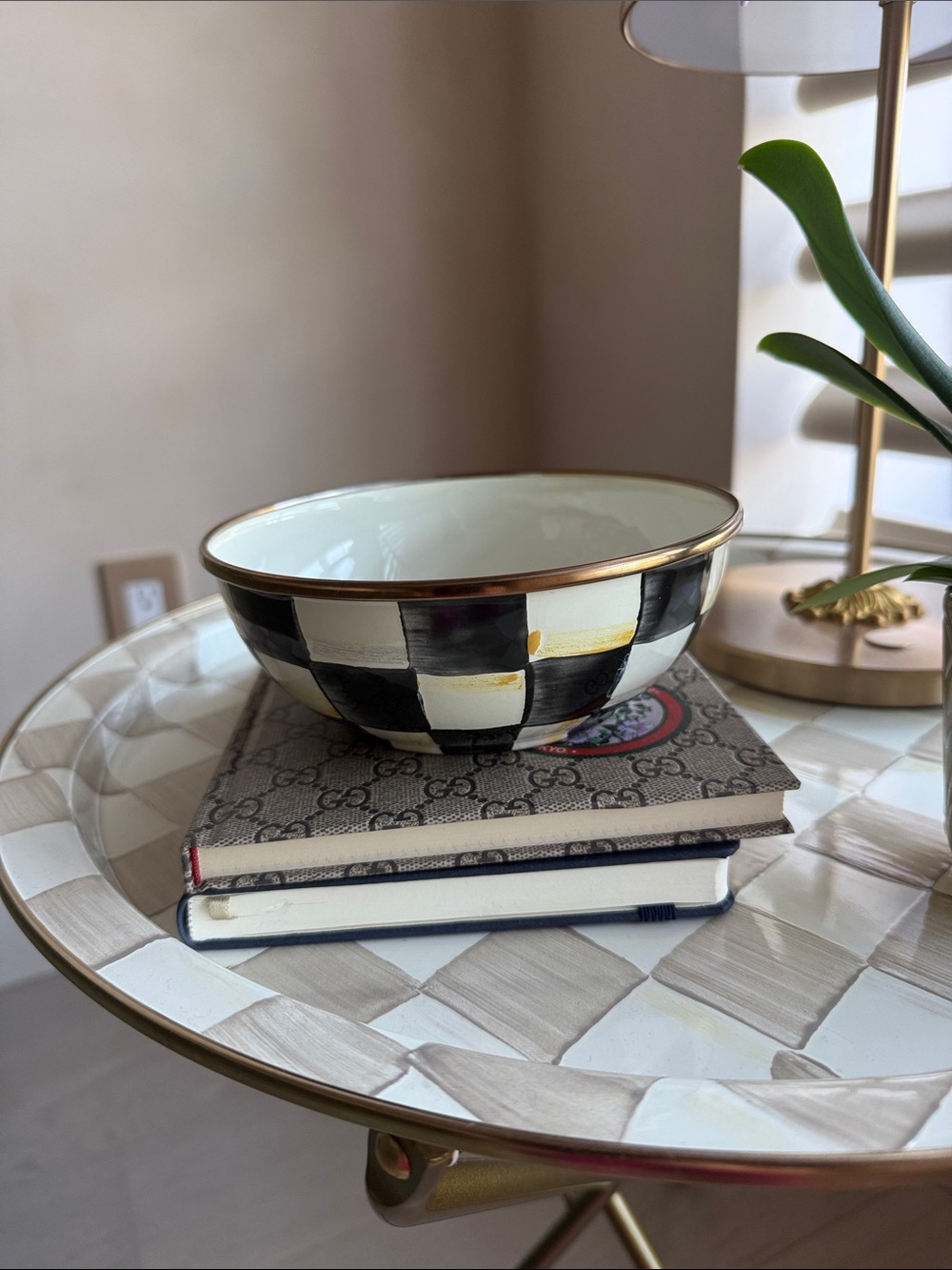 Mackenzie-Childs Courtly Check Everyday Bowl Extra Small